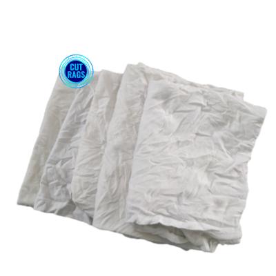 中国 Top 3 Factory White Cotton Rag Cleaning Rags BULK WHITE COTTON 10kg Industrial White rags 販売のため