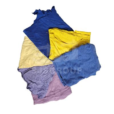 Chine Le GV a approuvé la couleur mélangée 2kg/Bale Rags de essuyage industriel à vendre