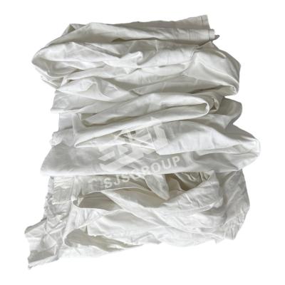 China RTS Cut 100% reused White Sheeting Rags 10 lbs. Bag Wiping cotton wiping rags cotton rags for cleaning for sale