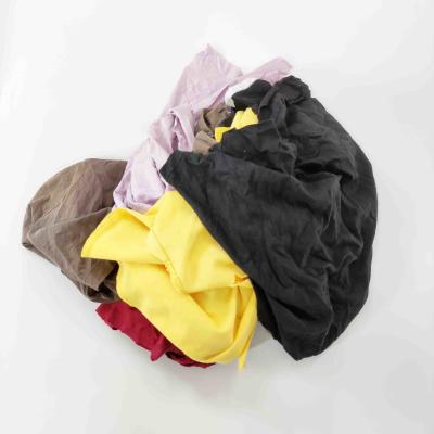 China Auto Cleaning 20kg/Bag Colored T Shirt Rags for sale