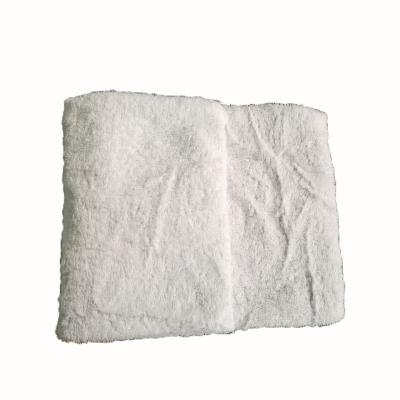 China Universal Cleaning Cloth Recycling Cut Hotel White Bath Towel Rags Duster Cloth Cleaning Cotton Rags for sale