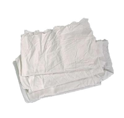 China Low Lint 25Kg/Bale 100cm White Cloth Rags for sale