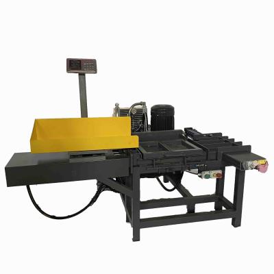 China Push Button Control Horizontal Rag Baler 5.5KW With Integrated Scale for sale