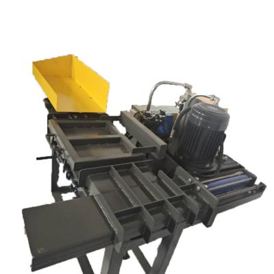 China Electric Button Control 7.5KW Semi Automatic Rag Baler for sale