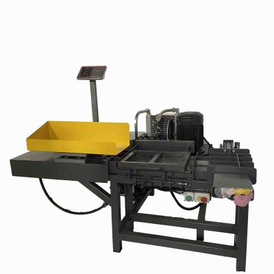 China Scale Weighing Horizontal Baling Press Machine For Packing Textile for sale