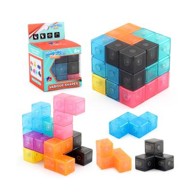 China KEBO 3D Magnetic Variable Magic Magnet Blocks Puzzle Cubes Toys For Children for sale