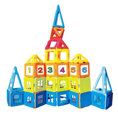 China Creative Stacking Toys of Toy Magnetic Building Blocks Construction Set for Children 3D Construction Kit Preschool Child Montessori Toys for Children for sale