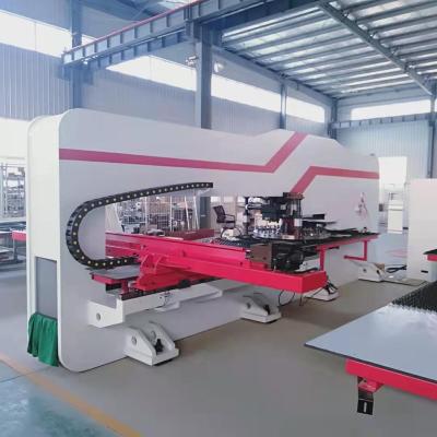 China Factory CNC Turret Punching Machine Electric SERVO Full Automatic Punch Press For Sheet Metal Processing Panel Fabrication for sale