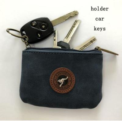 China Sports Ladies Waterproof Wallet Minimalism Wallets Soft PU Leather Coin Clips Wallet With Key Chain for sale