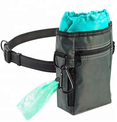 China Sustainable Dispenser Dog Training Pouch Dog Treat Bag With Restraint Belt for sale