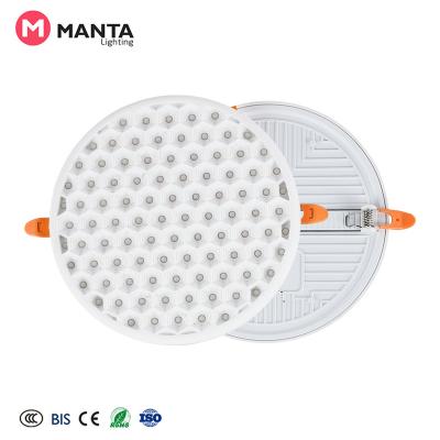 China New Design Modern Decor Frameless Aluminum Honeycomb Led Panel Light For Office Home for sale