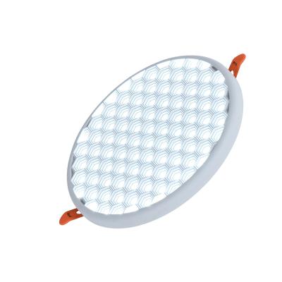 China Modern Embedded Borderless Honeycomb Free Hole LED Downlight Panel Light 8W 10W 18W 24W 36W Accessories SKD for sale