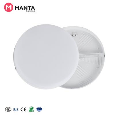 China Modern Frameless Aluminum Frame IP20 Led Ceiling Mounted Super Bright Round Led Panel Lights For Storage Room for sale