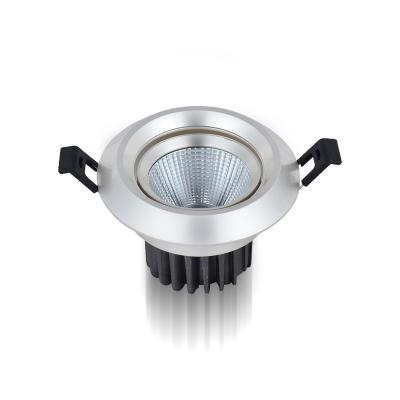 China Modern High Quality AC85 - 265V Villa Decoration Square Recessed Dimming Cob Led Downlight for sale