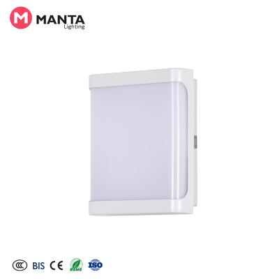 China High Quality Plastic-ABS Outdoor Waterproof Led Wall Light Competitive Price Mounted Bulkhead Led Wall Lamp Sconce for sale