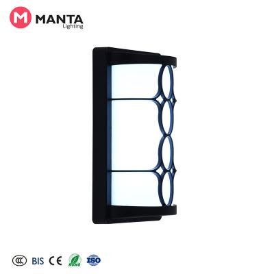 China IP65 Waterproof Aluminum Garden Square Outdoor 15W 18W Wall Lights LED Bulkhead Light for sale