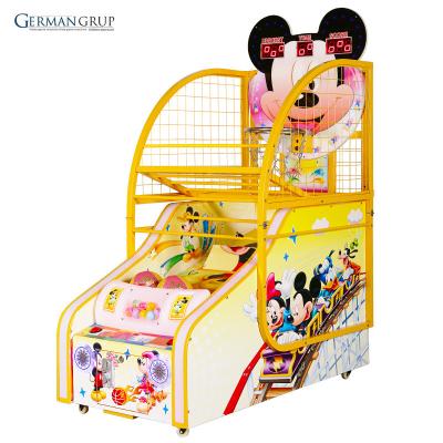 China Cute Hardware Basketball Machine Funny Cartoon Game Machine For Coin Operated Games for sale