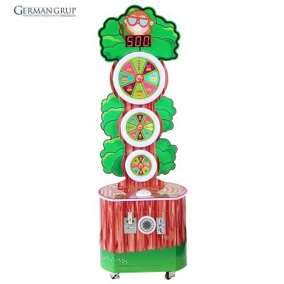 China Entertainment Sports Fun Little Green Booked Sports Lucky Tree Apple Redemption Game Monkey Jumping Game Console for sale