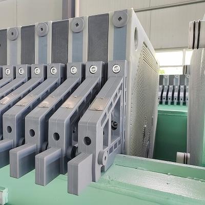 China Manufacturing Plant High Pressure PP Chamber hydraulic filter press machine filter oil plate sludge dewatering for sale