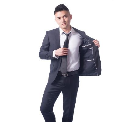 China Real Formal Male Blazer Anti-shrink Anti-shrink Wool Wedding Slim Fit Business Man Suit 100 for sale