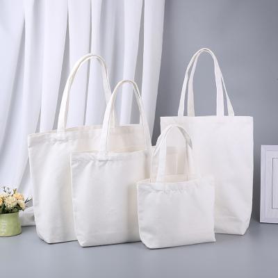 China Who respects the environment; Recyclable; Large Eco Reusable Foldable Canvas Bags Casual Reusable Shopping Tote Bag Diy Women Cotton Bags Unisex Lady Shoulder Bags for sale