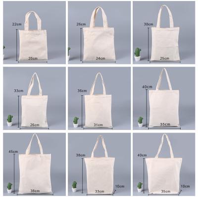 China Who respects the environment; Recyclable; Eco Printed Custom Reusable Recycled Plain Organic Canvas Blank Tote Bag With Logo Cotton Shopping Bag for sale