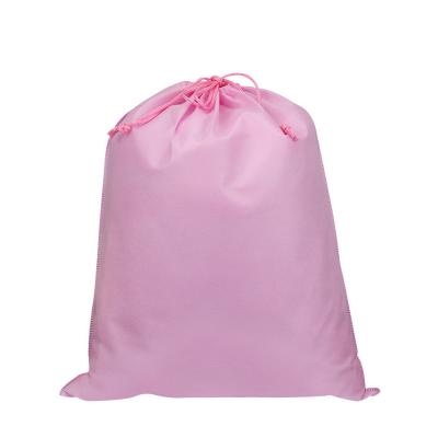 China Who respects the environment; Recyclable; Cheap Eco Friendly Shopping Reusable Logo Bag Customized Nonwoven Drawstring Bag With Custom Logo for sale