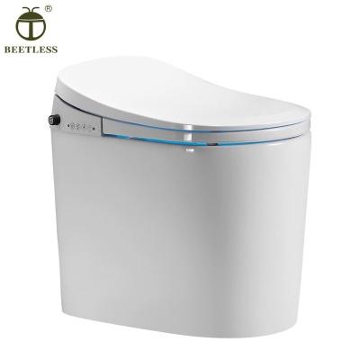 China Double-flow U shape urea instant heated water intelligent electric bidet toilet for sale