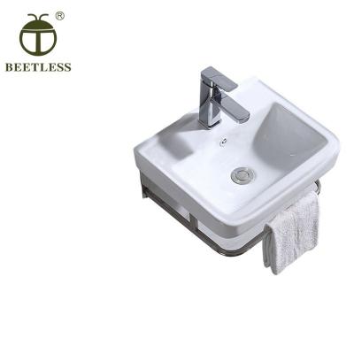 China Easy Clean New Products Factory Direct Sale Rectangular Kitchen Sink High Quality Rectangular Ceramic Wash Basin for sale