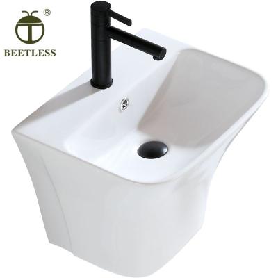 China Modern Fashionable Wall Hung Mounted Basin Sink, Wash Basin for sale