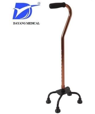 China Quadruple Walking Cane Four Legs Stick with CE 80*34*34CM for sale