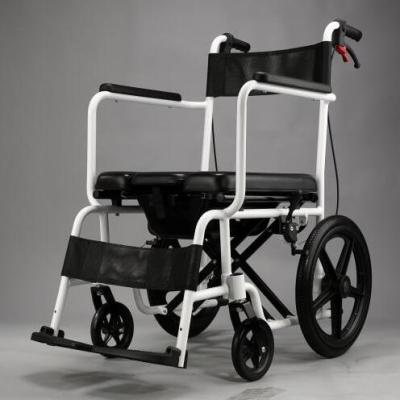 China Portable Aluminum Toilet Commode Wheelchair DY02604LJ for sale