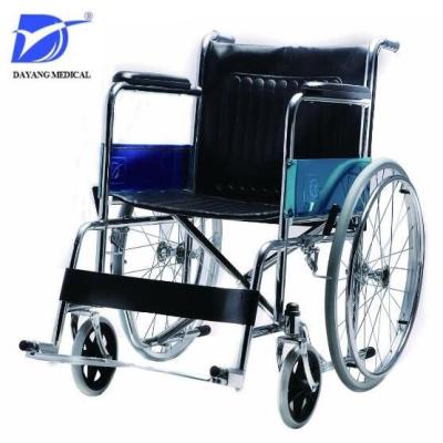 China Cheap Chrome Steel Manual Wheelchair DY01809 DY01809 for sale