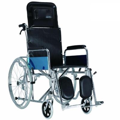 China Extra Size Steel Wheelchair with MAG Wheel DY01903GC for sale