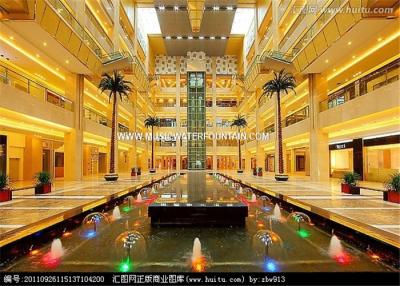 China Inside Water Fountain ,  Indoor Water Fountains For Home Color Light for sale