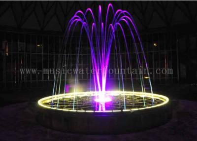 China Multi Color Change Jumping Jet Fountain Indoor Water Features For Home Decor for sale