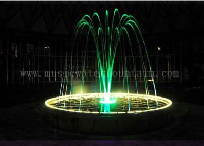 China Dia 5 Meters Color Changing Jumping Jet Fountain For Hotel / Restaurant Lobby for sale