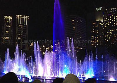 China Wasserdichte RGB-Licht-musikalische Wasser-Brunnen mit Tanzen-Brunnen-Show zu verkaufen