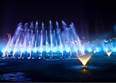 China Mit musikalischem Wasserbrunnen mit versenkbarer Pumpe tanzen und Gesang-Wasser-Eigenschaft zu verkaufen