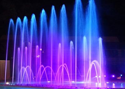 China Water fountain equipment with music water fountain and underwater led lights for sale