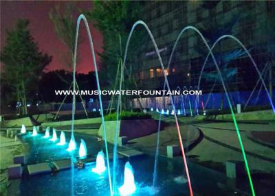 China RGB Led Light Laminar Jet Fountain Laminar Fountains Decoration for sale