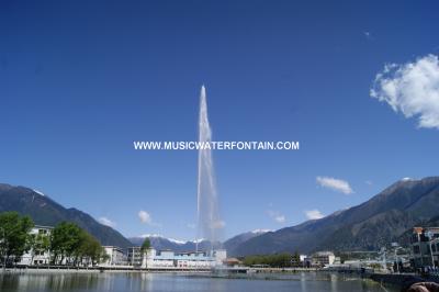 China High Jets Spray Hundred Meter Floating Water Fountains For Lake Or Sea for sale