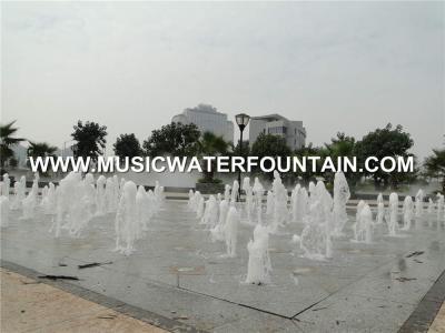 China Kleine Wasser-Brunnen-Boden-Wasser-Brunnen-Musik gesteuert zu verkaufen