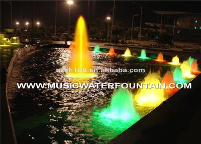 China Plc-/Multimedia-Garten-Wasser-Brunnen Mehrfarben-Serac LED 9W/12W/24V zu verkaufen