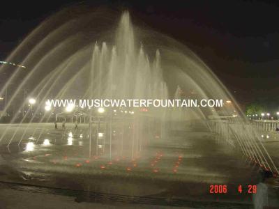 China Große Steinwasser-Brunnen-Teich-Wasser-Brunnen im Freien für Quadrat zu verkaufen