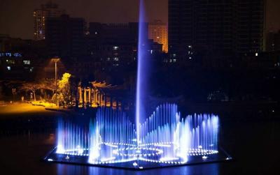 China Tanzen-Wasser-Brunnen, Musik-Teich-Wasser-Brunnen-Edelstahl 304/316 zu verkaufen