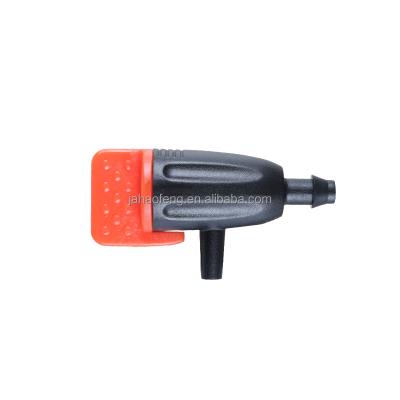 China New Orange Pattern Automatic Watering Device Adjustable On Line Micro Flow Device Irrigation Sprinkler For Drip Irrigation System for sale