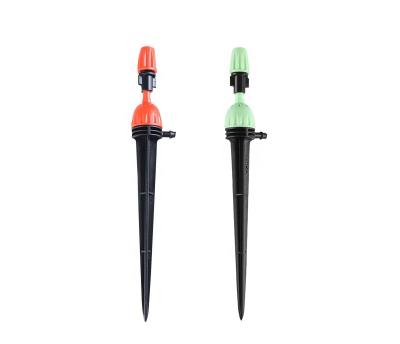 China Evenly Spray Adjustable Drop Spray Integrated Stem Atomizer Orange Garden Automatic Sprinkler for sale