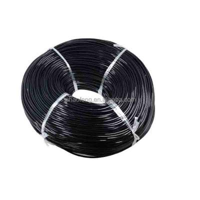 China PVC 3/5 Mm Micro Tube Irrigation PVC Soft Water Supply Tubing Hose Black Pipe for sale