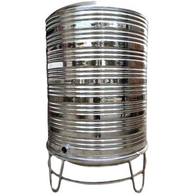 China Wholesale Food Grade Stainless Steel Insulated Water Tank 5000 Liter Rating Round Drinking Water Tank for sale